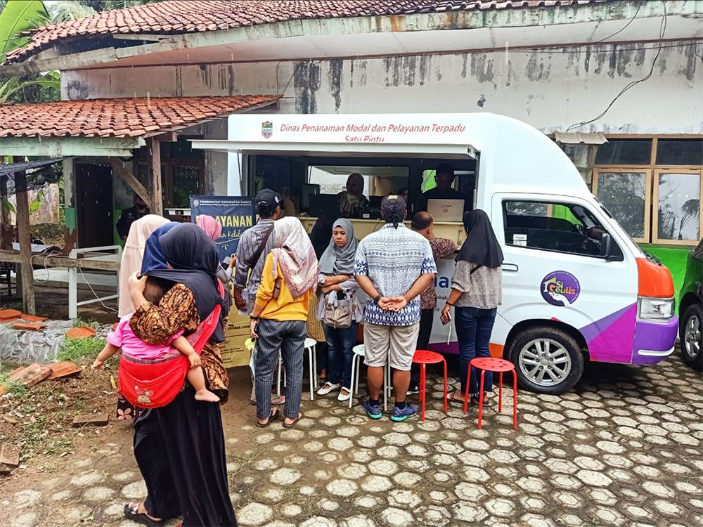 Kegiatan Pelayanan Perizinan Keliling Kec. Lakbok