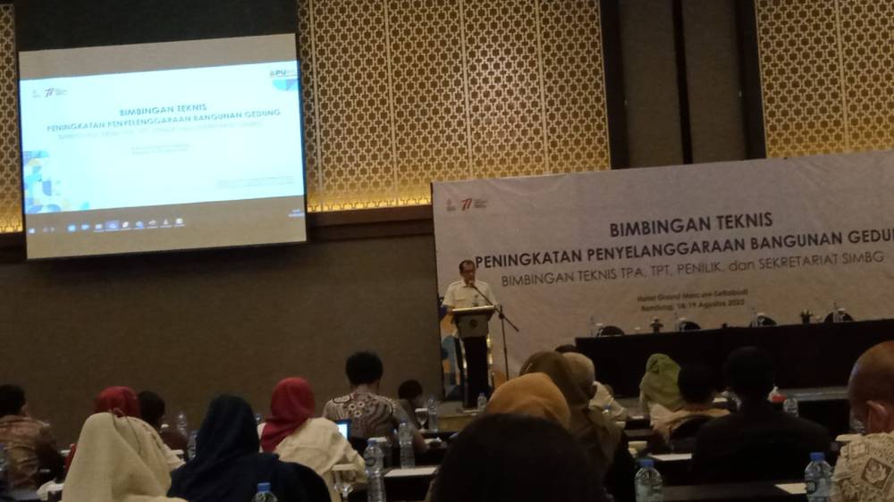 Bimbingan Teknis Peningkatan Penyelenggaran Pembangunan Gedung
