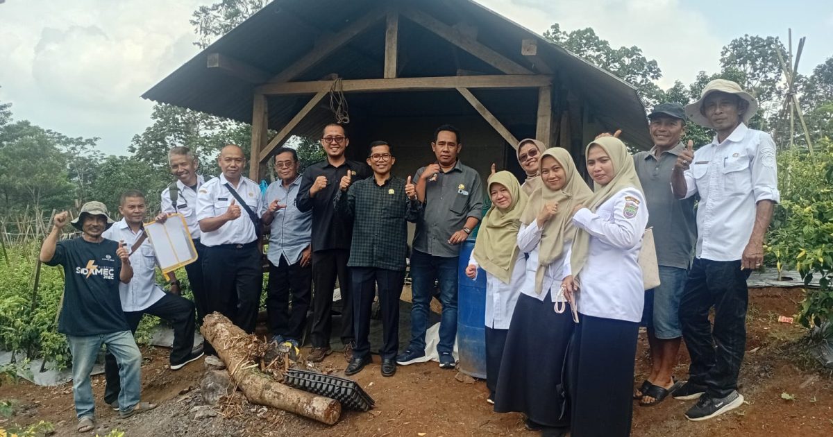 Komisi B DPRD Kabupaten Ciamis Laksanakan Uji Petik Budidaya Cabe di Kecamatan Panjalu