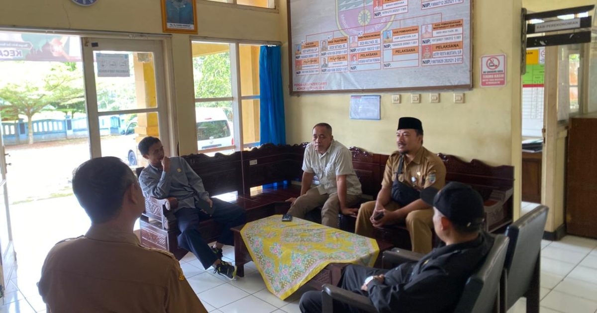 Komisi C DPRD Ciamis Monitoring Infrastruktur Jaringan Internet Pemerintahan di Kecamatan Panjalu